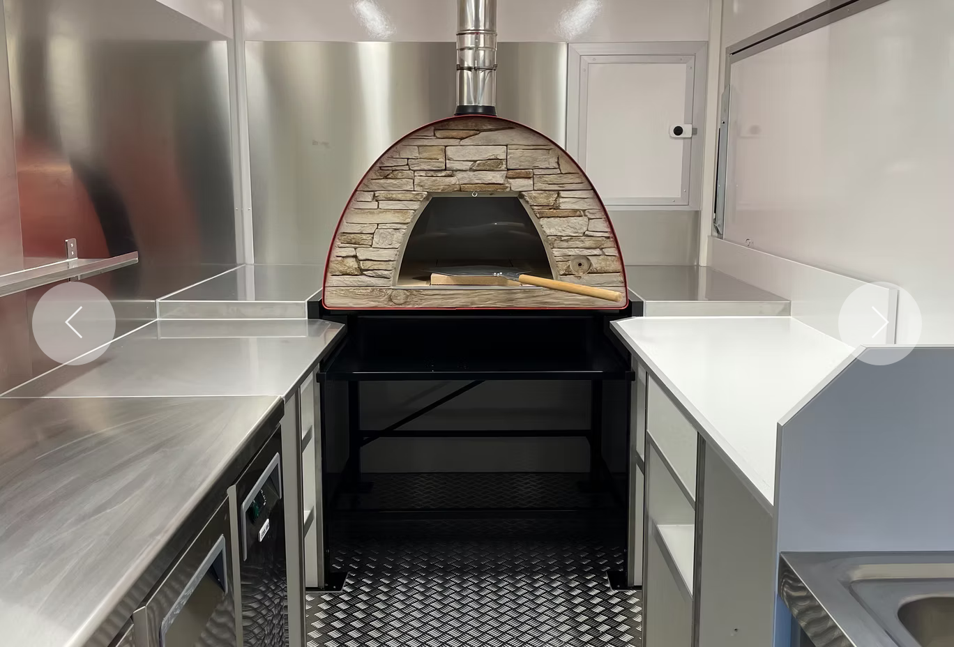 Remorque Pizza Feu de Bois – Image 3